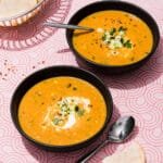 Soupe dhal aux lentilles